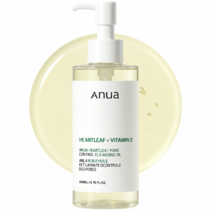 ANUA Heartleaf Pore Control Cleansing Oil, Oil Cleanser for Face, Makeup Blackhead Remover, Korean Skin Care,