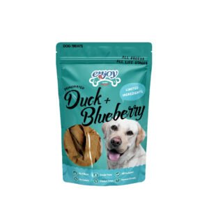 Enjoy, Dehydrated Duck + Blueberry Premium Human-grade Dog Treats