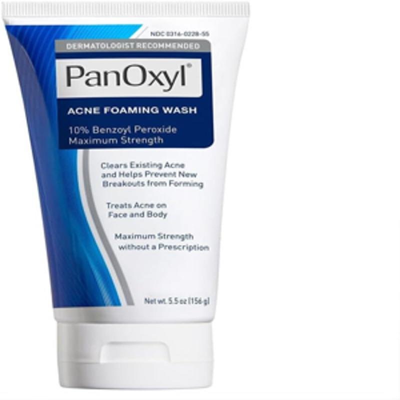 PanOxyl Acne Foaming Wash 10% Benzoyl Peroxide 5.5 oz (156 g)