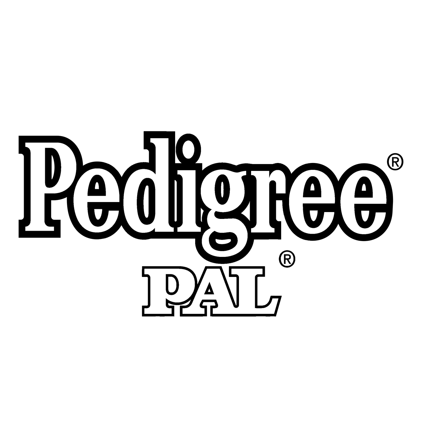 pedigree-pal-logo-black-and-white